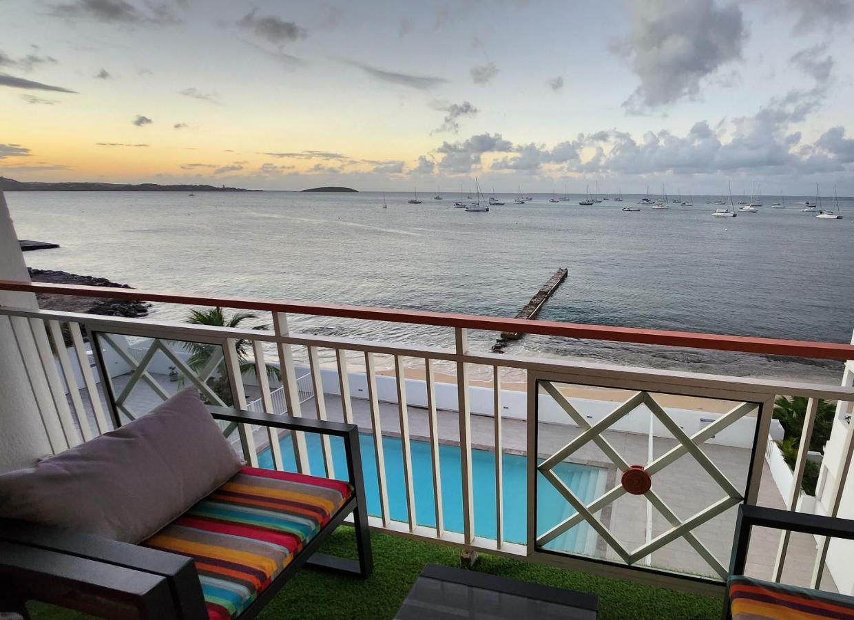Beau Duplex Vue Mer Avec Piscine Et Acces Plage Marigot  Zewnętrze zdjęcie