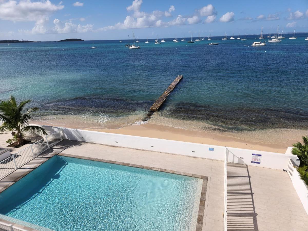Beau Duplex Vue Mer Avec Piscine Et Acces Plage Marigot  Zewnętrze zdjęcie
