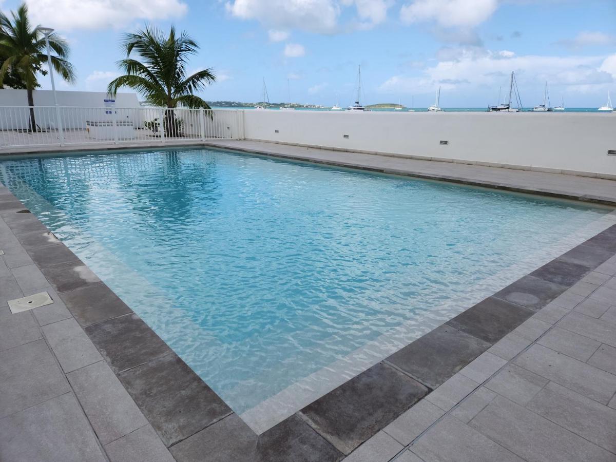 Beau Duplex Vue Mer Avec Piscine Et Acces Plage Marigot  Zewnętrze zdjęcie