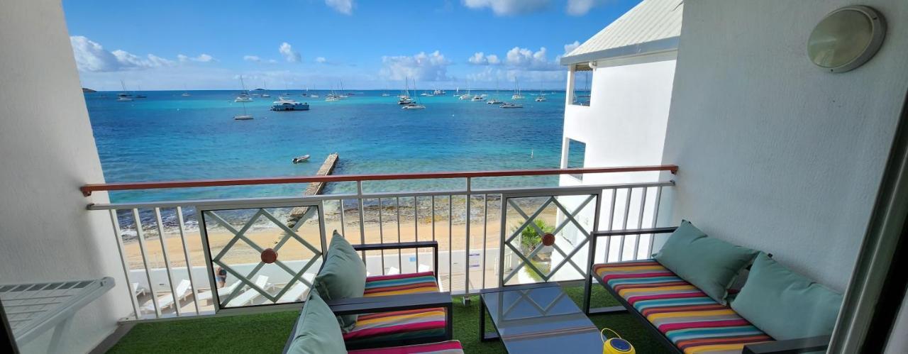 Beau Duplex Vue Mer Avec Piscine Et Acces Plage Marigot  Zewnętrze zdjęcie